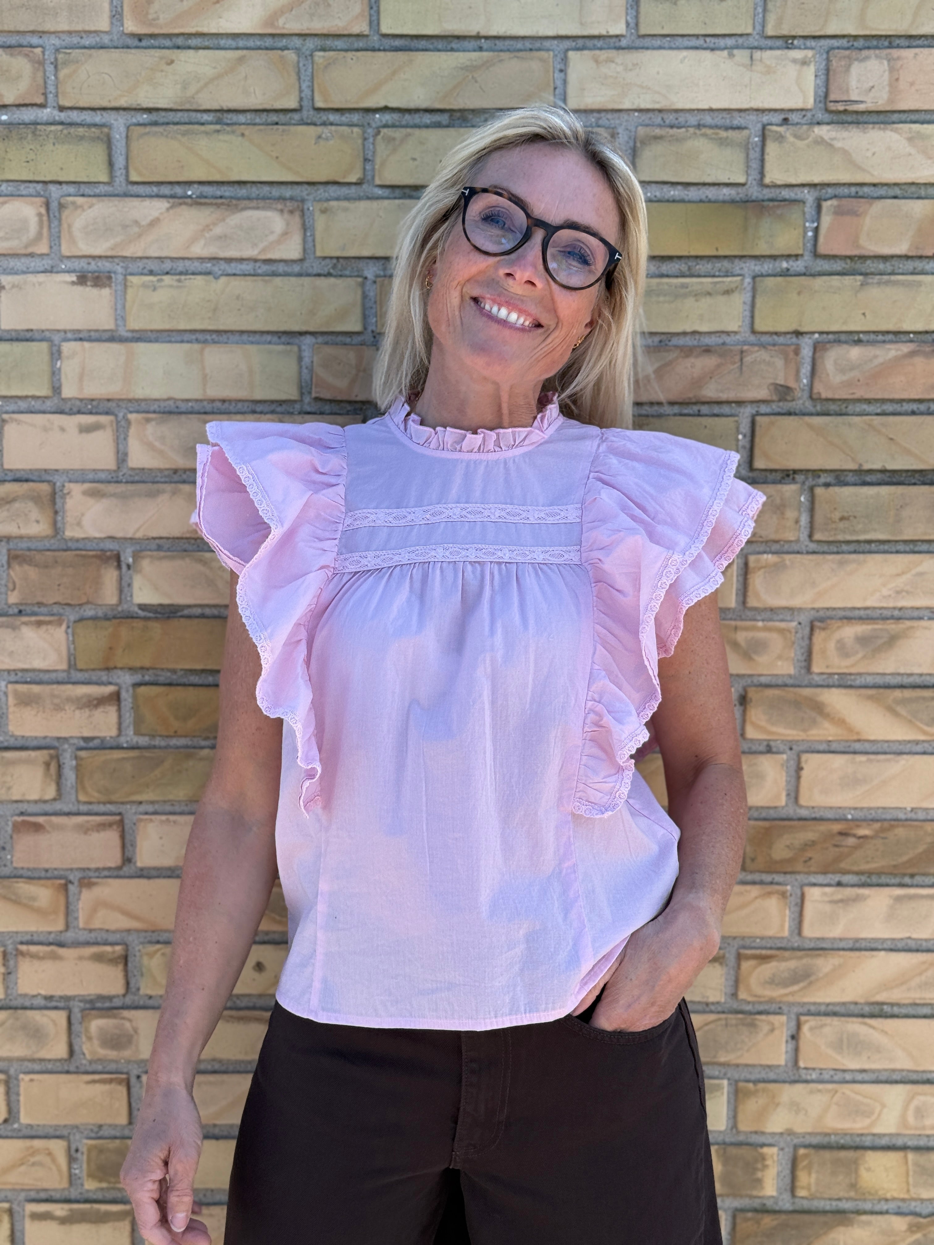 VMELIX Top - Bleached Mauve